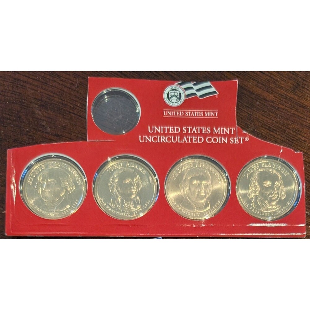 2007 U.S. Mint Uncirculated Set • P+D • Cut From Mint Sets • Dollars & Quarters - Picture 4 of 5
